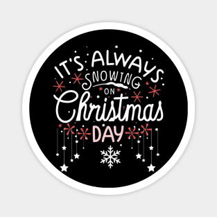 Christmas Snowfall Magnet